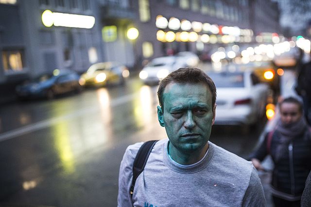Navalny Zelenka 27 April 2017 Moskau Evgeny Feldman Wikimedia