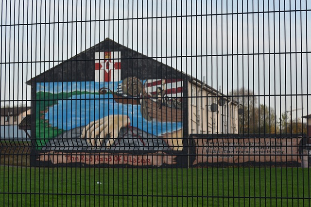 Belfast mural sportplatz Ben Kerckx Pixabay