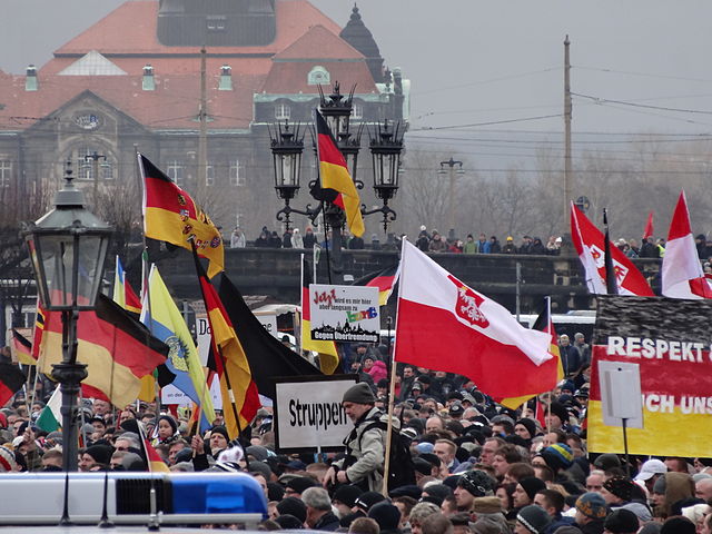 PEGIDA-Demonstration in Dresden