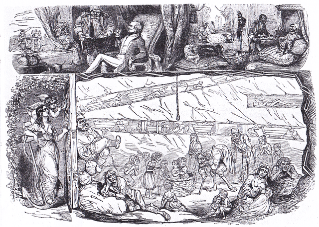 640px Punch 1843 Reichtum und Armut