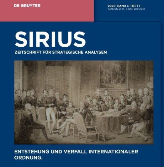 Sirius Heft 1/2020